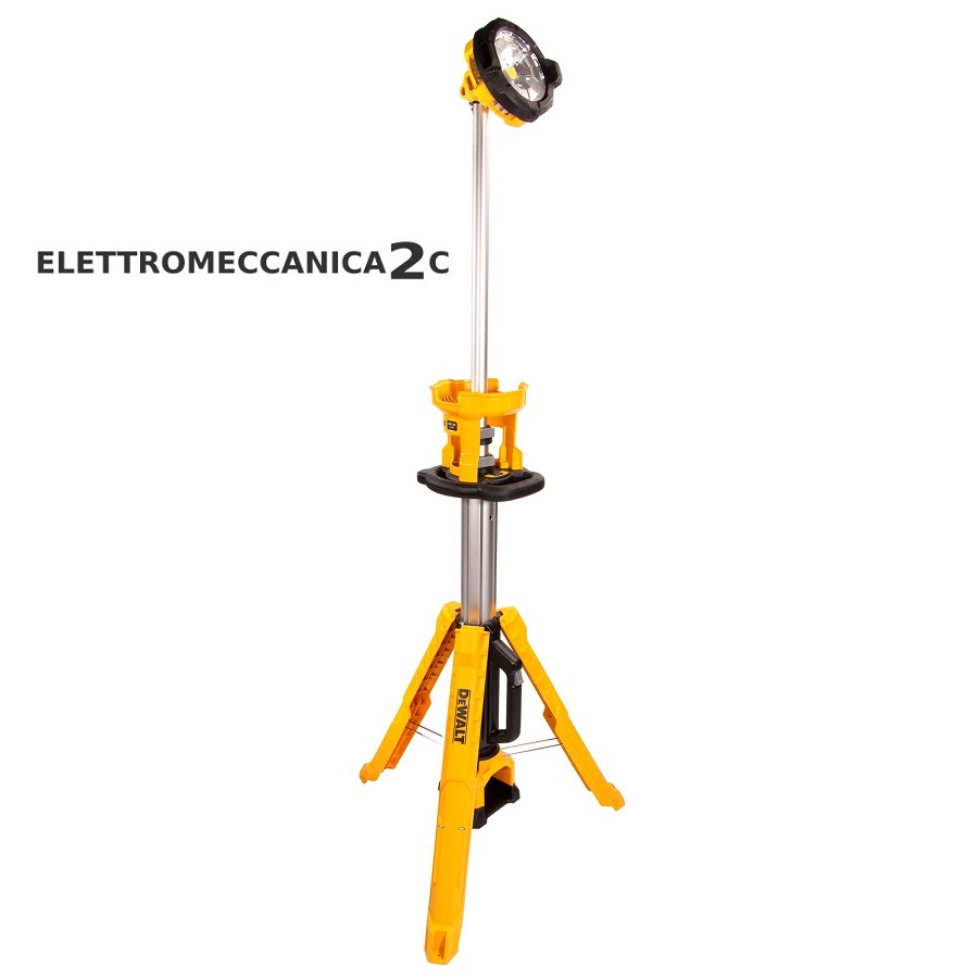 Dewalt DCL077 - Luce led da cantiere a batteria, solo corpo