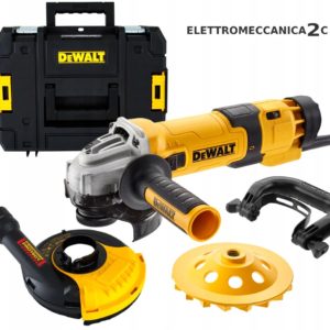 DEWALT DWE492GK-QS smerigliatrice dwe492 230mm 2200w cuffia aspirazione  dwe46229 • Elettromeccanica 2C • Vendita Assistenza Elettroutensili